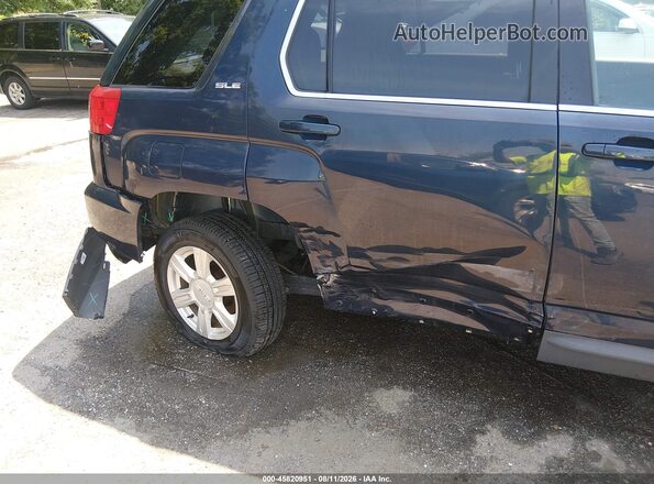 2GKALMEK9G6180923 2016 GMC TERRAIN Blue Widok z przodu