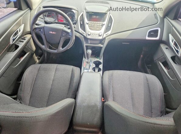 2GKALMEK9G6242921 2016 GMC TERRAIN Blue Вид панелі приладів