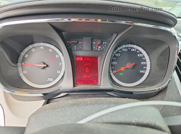 2GKALMEK9H6120867 2017 GMC TERRAIN Blue Vista del cuadro de instrumentos