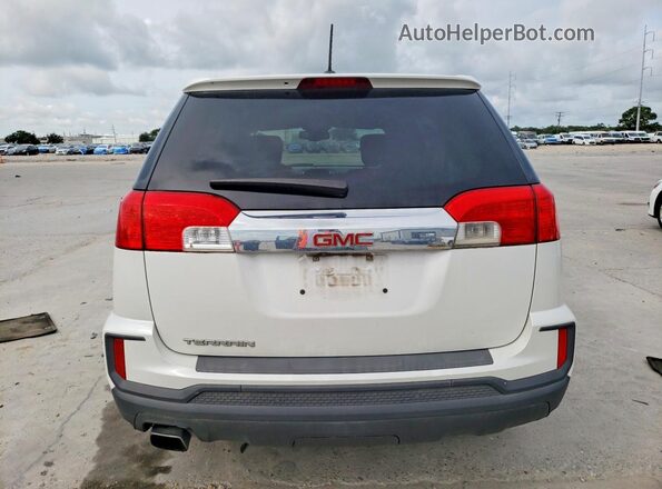 2GKALMEK9H6224663 2017 GMC TERRAIN White Հետևի տեսք