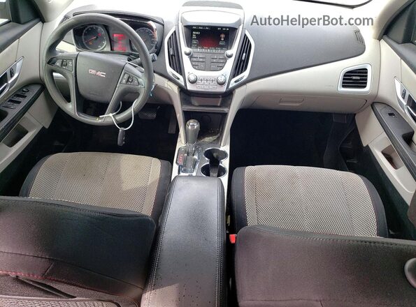 2GKALMEK9H6224663 2017 GMC TERRAIN White Առջևի վահանակի տեսք