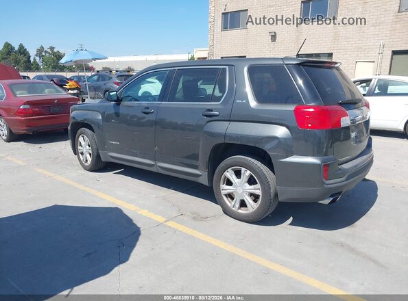 2GKALMEK9H6314833 2017 GMC TERRAIN Черный Задняя левая четверть