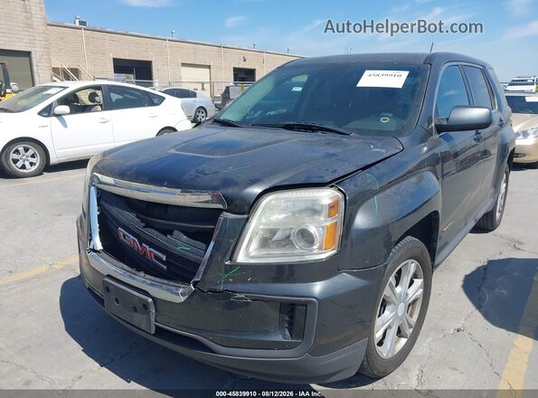 2GKALMEK9H6314833 2017 GMC TERRAIN Черный Вид спереди