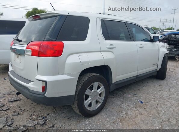 2GKALMEKXG6113165 2016 GMC TERRAIN White Задня права чверть