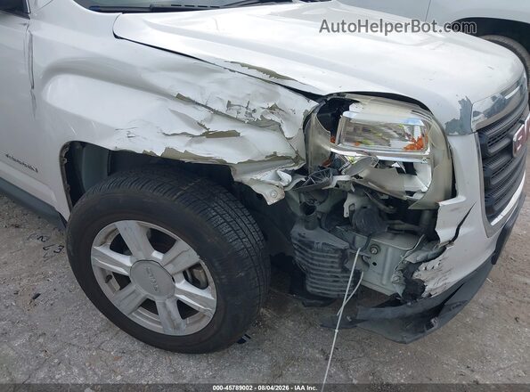 2GKALMEKXG6113165 2016 GMC TERRAIN White Вид спереду