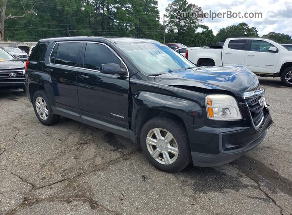 2GKALMEKXG6287494 2016 GMC TERRAIN Black Front right