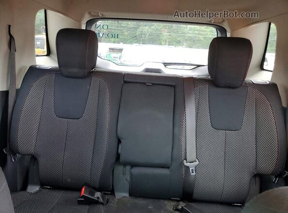 2GKALMEKXG6287494 2016 GMC TERRAIN Black Rear seats view
