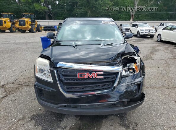 2GKALMEKXG6287494 2016 GMC TERRAIN Black Front view
