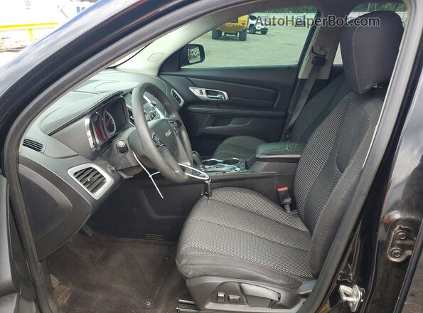 2GKALMEKXG6287494 2016 GMC TERRAIN Black Front interior view