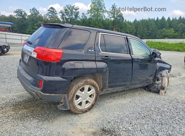 2GKALMEKXG6354692 2016 GMC TERRAIN Черный Задняя правая четверть
