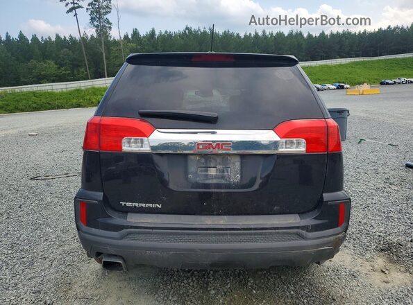 2GKALMEKXG6354692 2016 GMC TERRAIN Черный Вид сзади