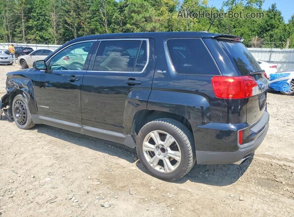 2GKALMEKXH6115726 2017 GMC TERRAIN Black Rear left