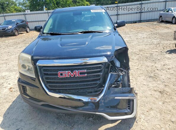 2GKALMEKXH6115726 2017 GMC TERRAIN Black Rear view