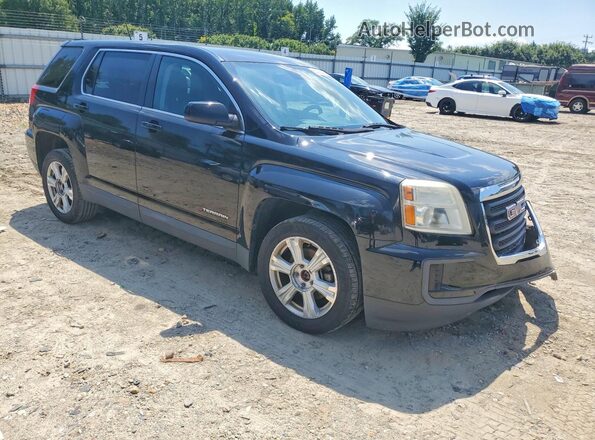2GKALMEKXH6115726 2017 GMC TERRAIN Black Front view