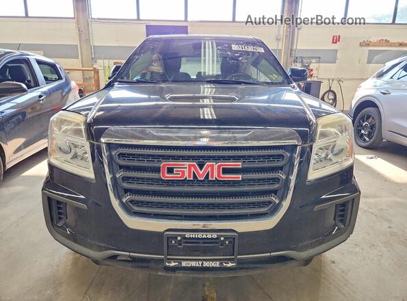 2GKALMEKXH6137788 2017 GMC TERRAIN Black Вид спереду