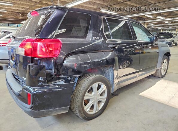 2GKALMEKXH6137788 2017 GMC TERRAIN Black Задня права чверть
