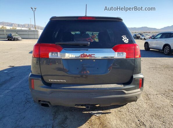 2GKALMEKXH6146040 2017 GMC TERRAIN Gray Vista trasera