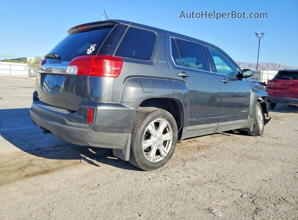 2GKALMEKXH6146040 2017 GMC TERRAIN Gray Trasero derecho