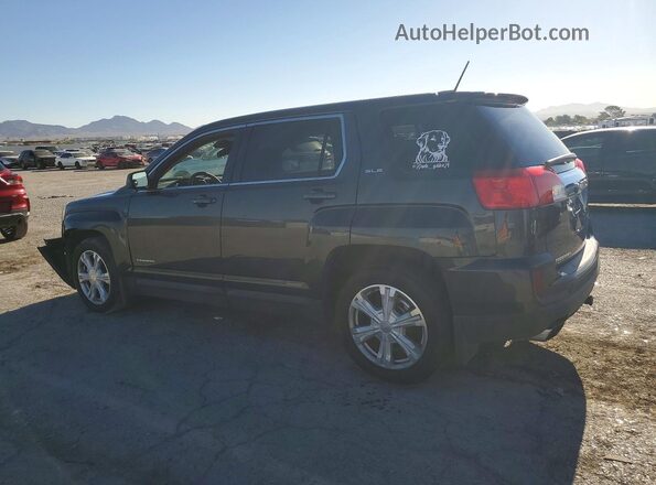2GKALMEKXH6146040 2017 GMC TERRAIN Gray Trasero izquierdo
