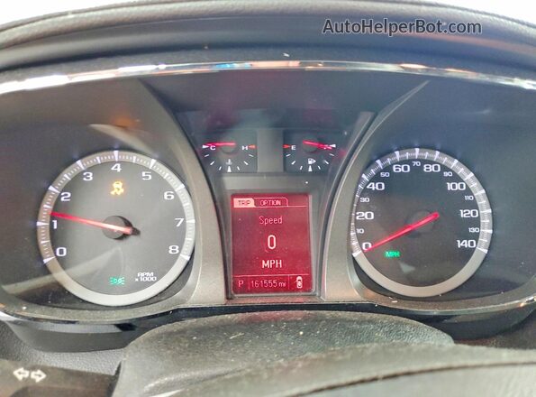 2GKALMEKXH6331477 2017 GMC TERRAIN Синий Вид щитка приборов