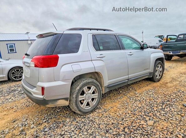 2GKALNEK0G6141322 2016 GMC TERRAIN Silver Trasero derecho
