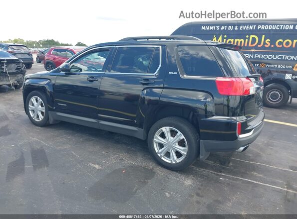 2GKALNEK0H6263955 2017 GMC TERRAIN Черный Задняя левая четверть