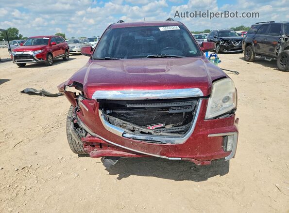 2GKALNEK1G6272971 2016 GMC TERRAIN Бордовый Вид спереди