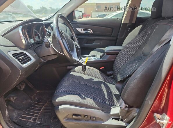 2GKALNEK1G6272971 2016 GMC TERRAIN Бордовый Вид салона спереди