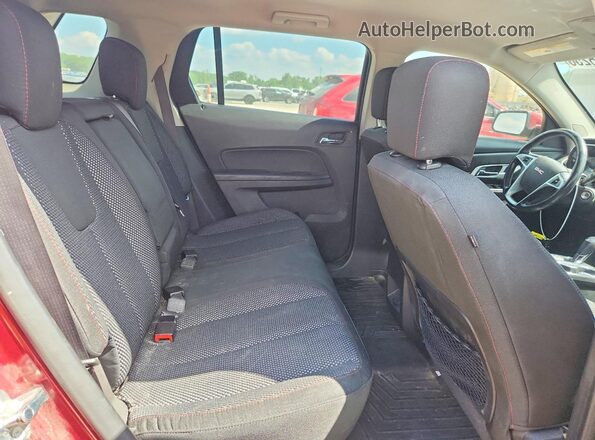 2GKALNEK1G6272971 2016 GMC TERRAIN Бордовый Вид задней части салона