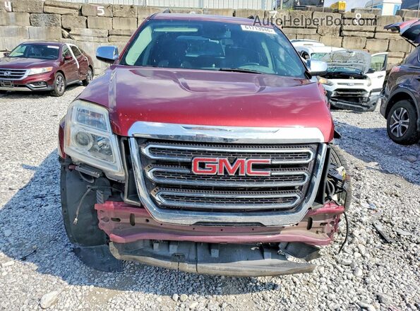 2GKALNEK1H6183788 2017 GMC TERRAIN Burgundy Դիմացի տեսք