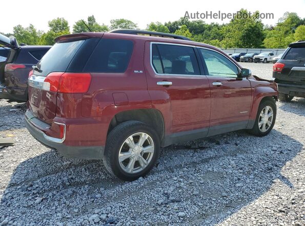 2GKALNEK1H6183788 2017 GMC TERRAIN Burgundy Հետևի աջ