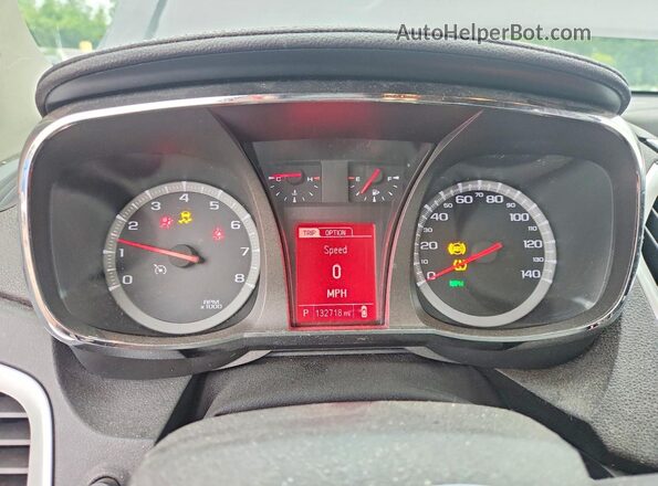 2GKALNEK2G6281694 2016 GMC TERRAIN Gray Vista del cuadro de instrumentos