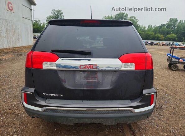 2GKALNEK2G6281694 2016 GMC TERRAIN Gray Vista trasera