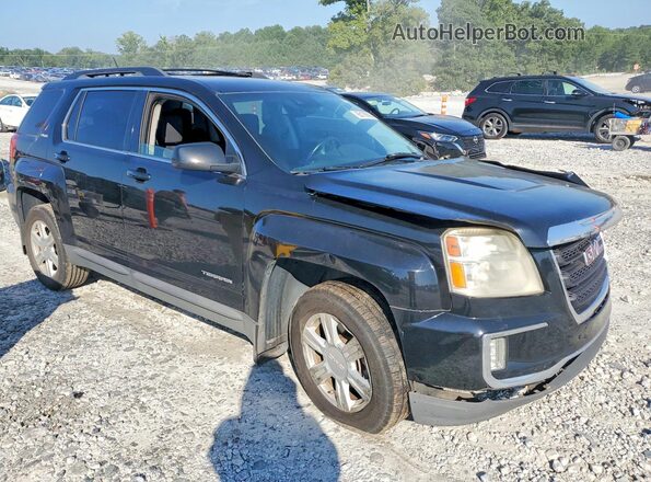 2GKALNEK3G6267514 2016 GMC TERRAIN Черный Передняя правая четверть