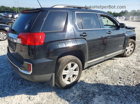 2GKALNEK3G6267514 2016 GMC TERRAIN Черный Задняя правая четверть