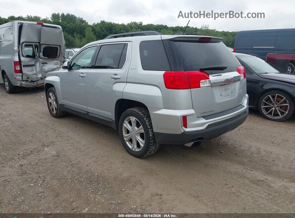 2GKALNEK3H6102984 2017 GMC TERRAIN Серебряный Задняя левая четверть