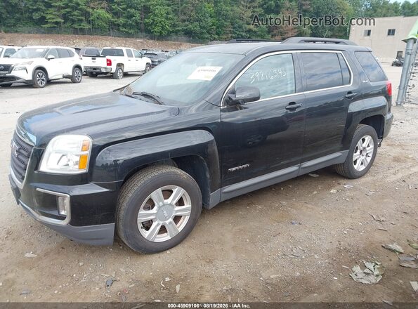2GKALNEK5G6138741 2016 GMC TERRAIN Black Vista tres cuartos delantera izquierda
