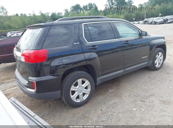 2GKALNEK5G6138741 2016 GMC TERRAIN Black Trasero derecho