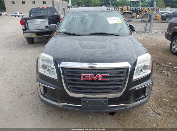 2GKALNEK5G6138741 2016 GMC TERRAIN Black Vista del cuadro de instrumentos