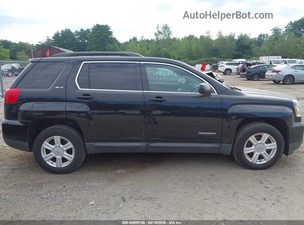 2GKALNEK5G6138741 2016 GMC TERRAIN Black Vista interior trasera