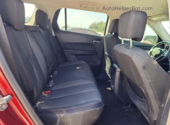 2GKALNEK5G6144779 2016 GMC TERRAIN Red Вид задньої частини салону