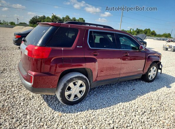 2GKALNEK5G6144779 2016 GMC TERRAIN Red Задня права чверть