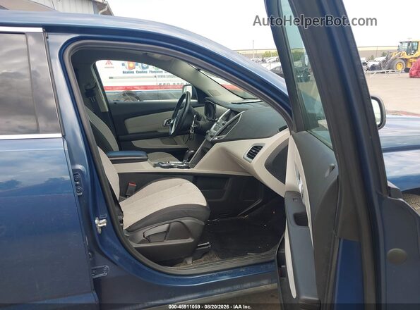 2GKALNEK5G6329205 2016 GMC TERRAIN Blue Вид салону спереду