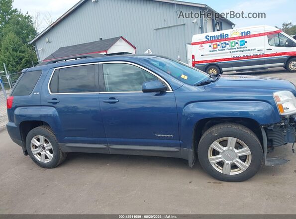 2GKALNEK5G6329205 2016 GMC TERRAIN Blue Панорамний вид салону 360°