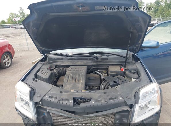 2GKALNEK5G6329205 2016 GMC TERRAIN Blue Вид ззаду