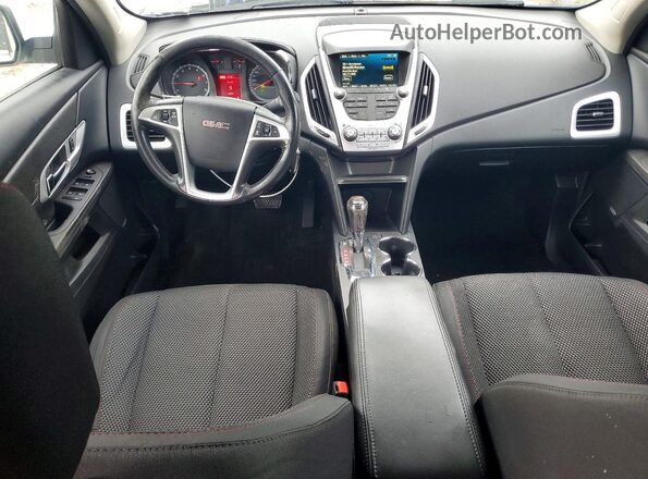 2GKALNEK5H6179677 2017 GMC TERRAIN White Вид панелі приладів
