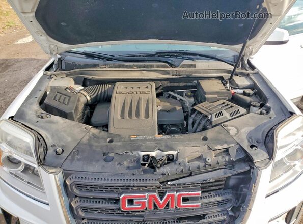 2GKALNEK5H6179677 2017 GMC TERRAIN White Вид підкапотного простору