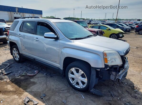 2GKALNEK5H6338066 2017 GMC TERRAIN Silver Delantero derecho