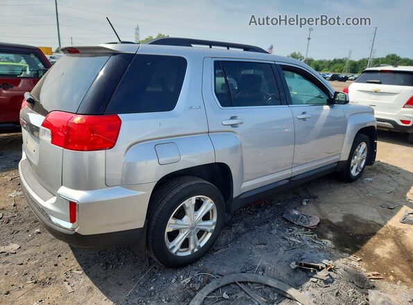 2GKALNEK5H6338066 2017 GMC TERRAIN Silver Trasero derecho