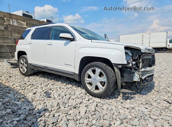 2GKALNEK5H6344644 2017 GMC TERRAIN White Przód prawy